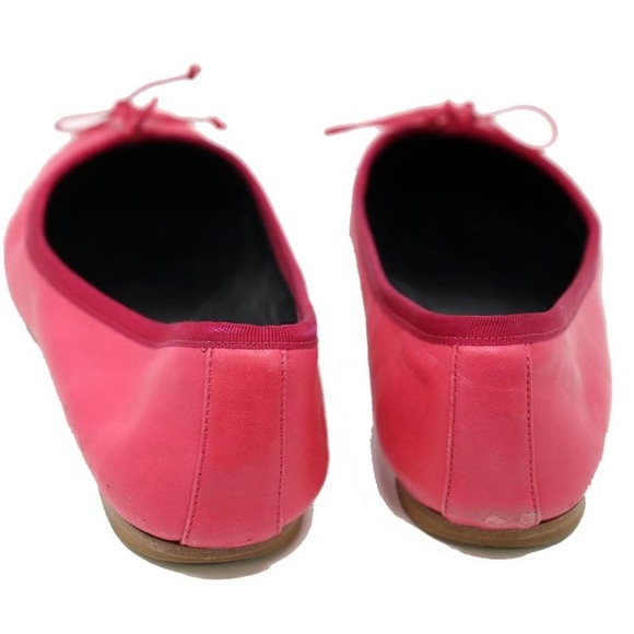 Saint Laurent Signature 36 Soft Leather Ballet Round Toe Flats - Picture 6 of 8